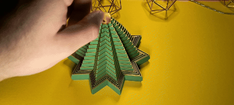 Pop Up Christmas Tree Fidget Ornament