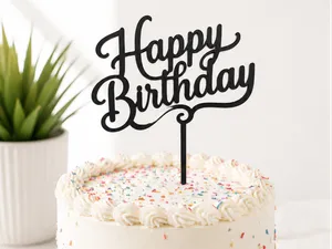 Happy Birthday Cake Topper | Birthday Decoration