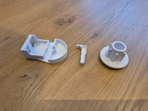 Roller curtain holder