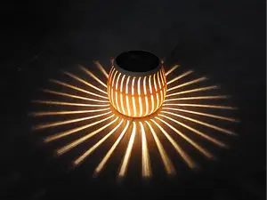 Solar o. LED Windlicht & Lampe - Starburst Shadow