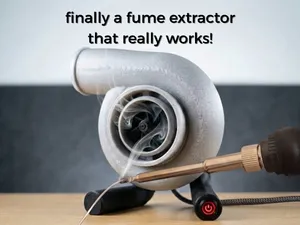 Ultimate turbocharger fume extractor USB-C