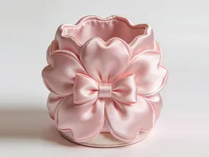 樱花丝绸容器
