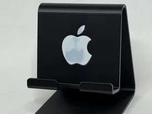 Telefon Tisch Halterung - Apple Logo & Wallet