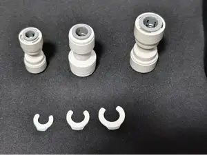 净水器快接头万能固定卡扣（三合一兼容2分/2.5分/3分）