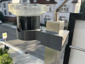 Netatmo Sensorhalter (Wind & Regen) für 40x40 Rohr