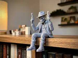 Ledge SkulZ - Edge Sitting Gangster Skull!