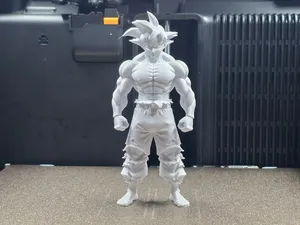HD Ultra Instinct Goku Action Figurine