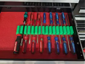 Screwdriver Organizer Interlocking & Custom Length