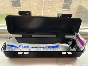 Dual Ampule Injection Travel Kit Box