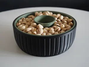 Snack Bowl for Pistachios and Sunflower Seeds