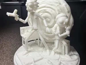 HERO RICK RICK E MORTY DIORAMA