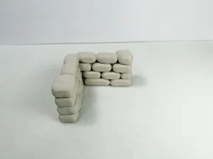 Stone wall corner prop