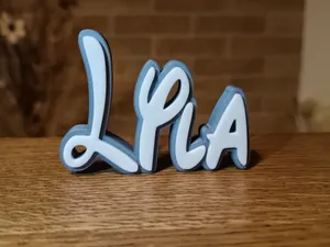 Disney Name Sign Lyla Kid Room Wall Decor Tag
