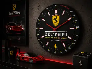 Horloge Murale interchangeable – Édition Ferrari