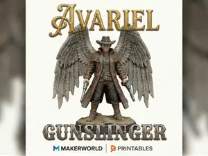 Avariel Gunslinger – D&D Miniature