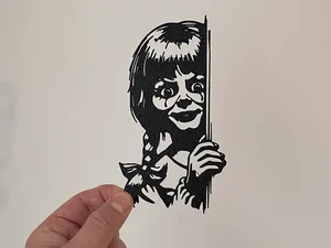 Wall Art - Annabelle ( movie horror )