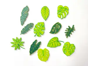 Fridge magnets - exotic leafs