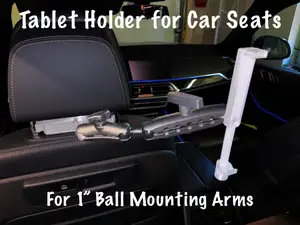 Universal Car Tablet Holder - 1" Ball Arm Mount