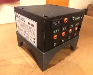 PC power supply support/Soporte fuente de aliment.