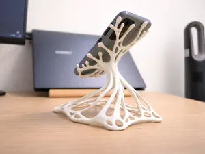 Organic Tree Phone Stand
