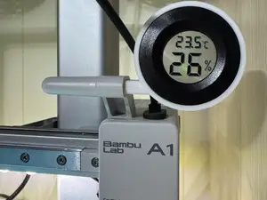 Humidity and temperature sensor holder for a1