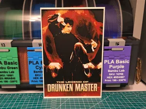 The Legend of Drunken Master Poster - Hueforge Art