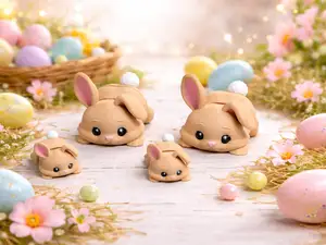 Cute Flexi EasterBunny Toy