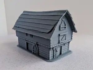 Medieval Barn miniature 069