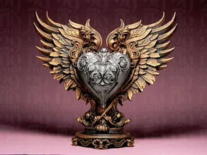 Baroque Winged Heart