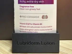 Lubriderm 24 fl. oz. Non-slip Bottom Cover v2
