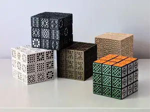 Kumiko Inspired Rubik's Cube