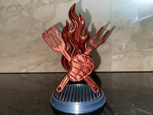 Grill Master Statue: The BBQ Trophy