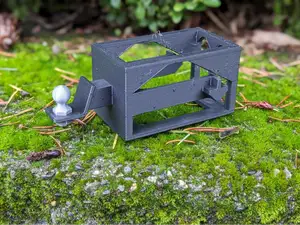 Mini Trailer Hitch Gag Gift, No Pin Needed!!