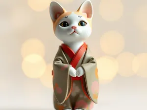 Mini Kimono Cat