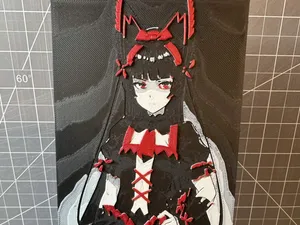 4x8 hueforge of Rory Mercury