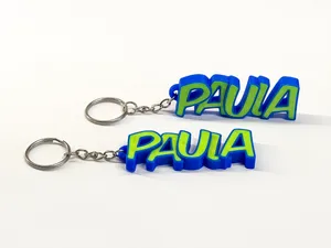 Schöner Schlüsselanhänger mit dem Namen Paula