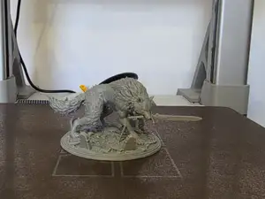 Sif the Great Grey Wolf - Grave Warden