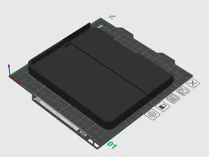 Landscape holder for Samsung Galaxy Zfold 5