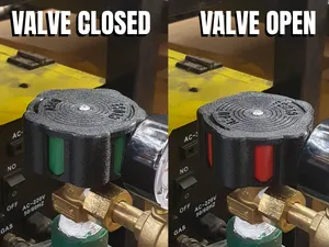 Gas Cylinder Valve Indicator - EU 5 Star