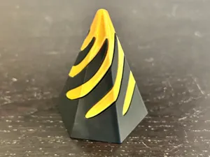 Spiral Hexagon Passthrough Fidget