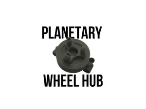 Technic brick planetary wheel hub (1 to 5.5)
