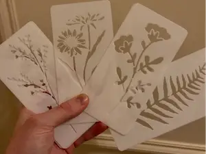 Flower Stencils for wall filling