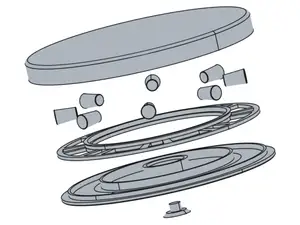 Turntable / rotating table