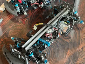 tamiya タミヤ ラジコン TA-08 ボディポスト補強部品 フロント、リアセット