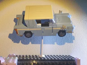 Standfuß für Legoset 766424 Flying Ford Anglia