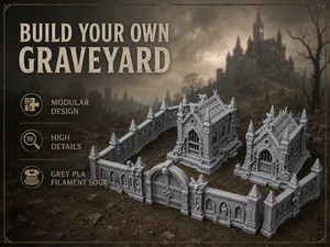Build your own graveyard – Modular terrain