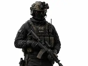 sas force soldier figurine
