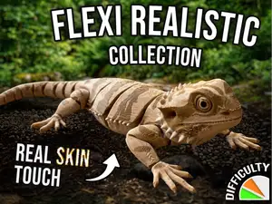 Realistic Flexi Bearded Dragon