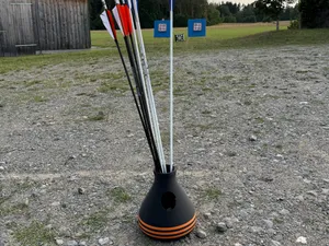 Pfeilhalter für den Schießstand