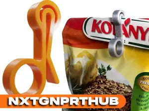 Small and big clip - for bags & other packaging